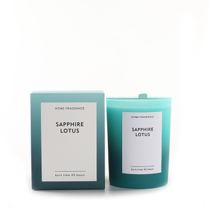 As Simple As Color Collection Sapphire Lotus 250g Candle Scented