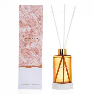 The Ultimate Collection Reed Diffuser Orange Woody Blush Orange Glass Jar Diffuser 120/200ml