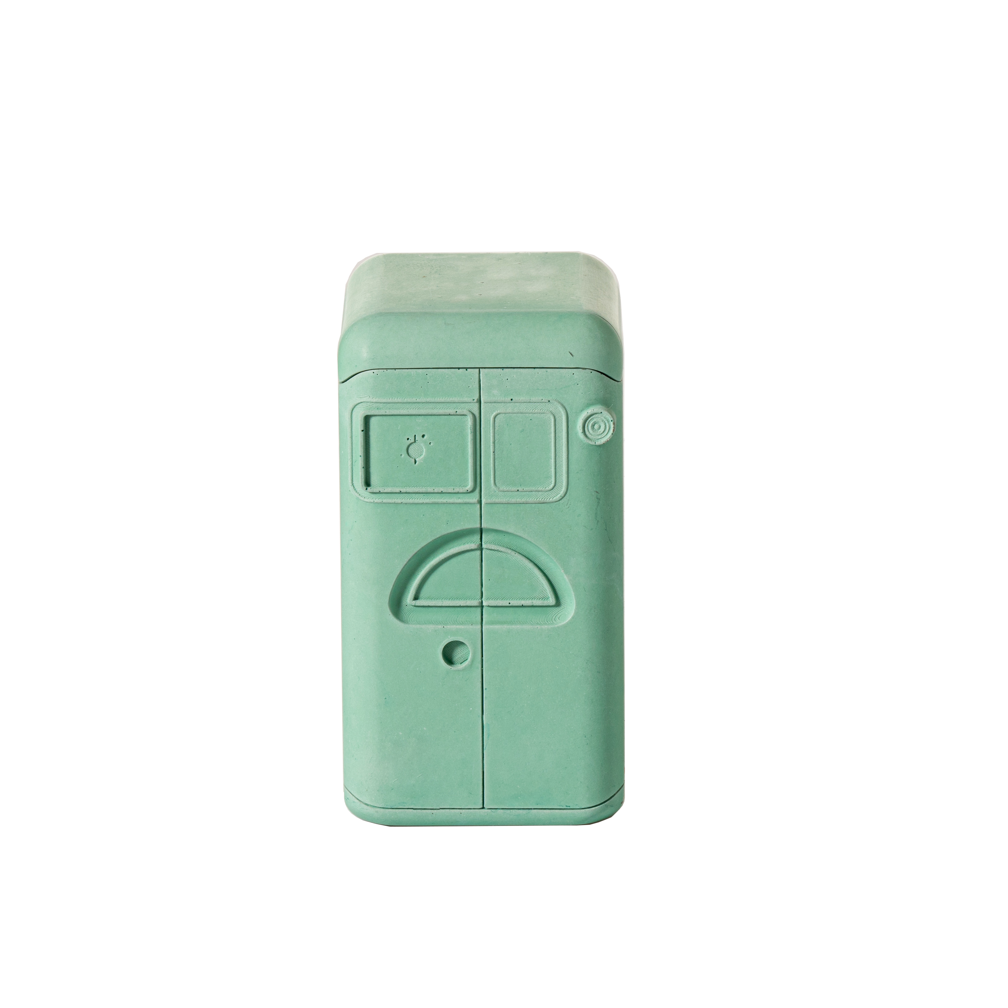 Rectangle Vintage Mint Green Creative Ornament