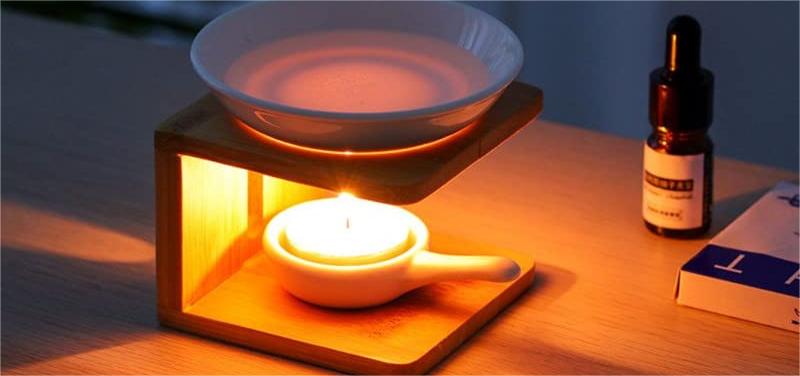 Can the remaining wax of candle be used on the oil burner?