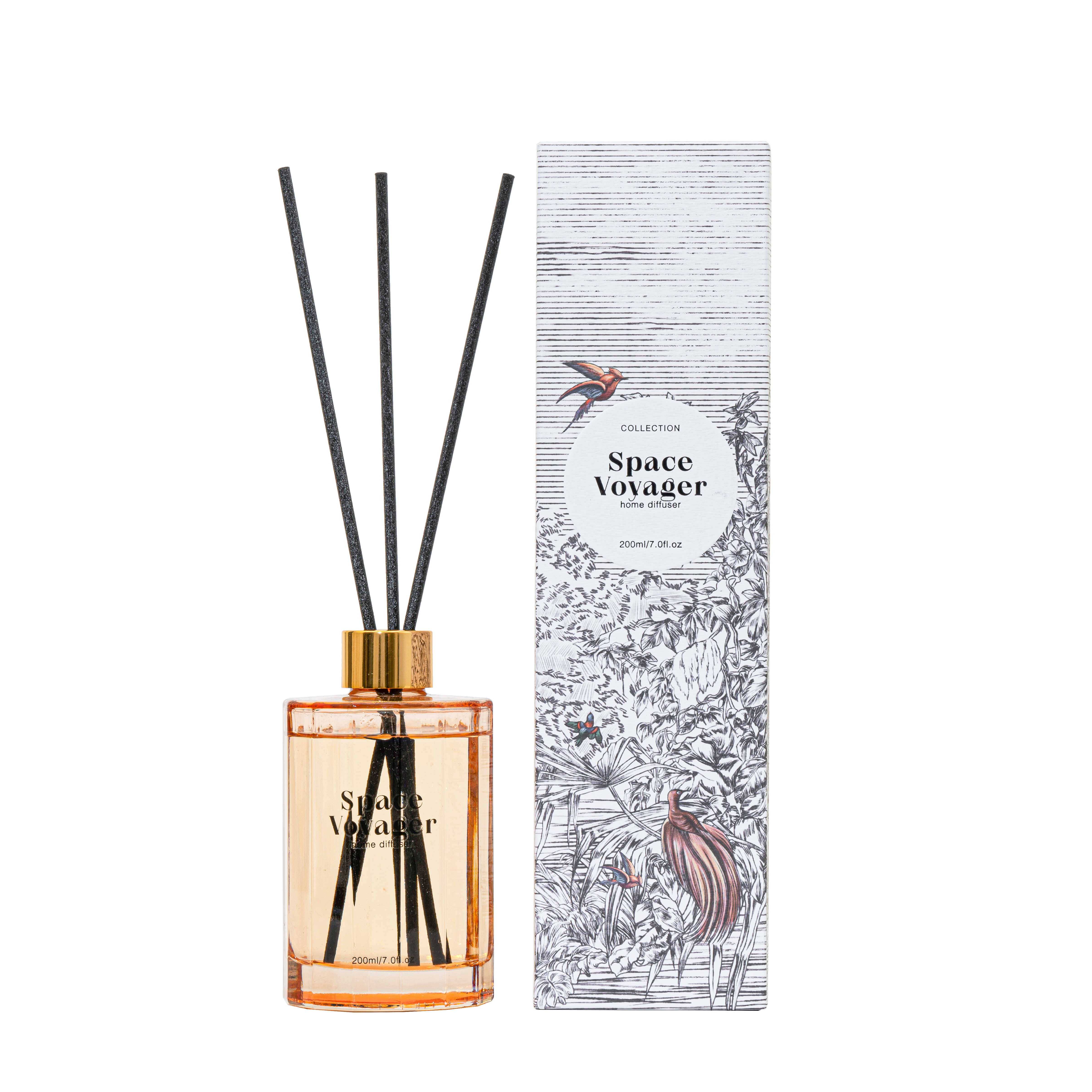 WOODWICK IS ON Collection Space Voyager Orange Reed Diffuser 200ml 