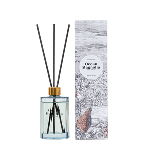 WOODWICK IS ON Collection Ocean Magnolia Blue Reed Diffuser 200ml 
