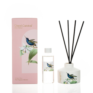 The Morning Garden Collection Reed Diffuser Pink Grand Carnival Pink Ceramic Jar Diffuser 150ml