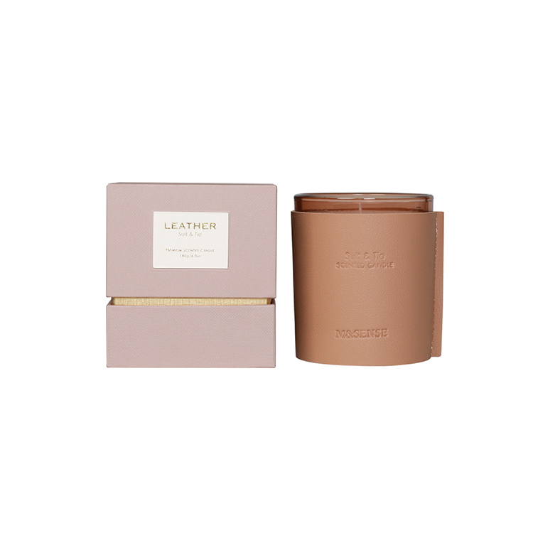 The Leather Collection 5% Suit Tie 180g Pink Scented Candle